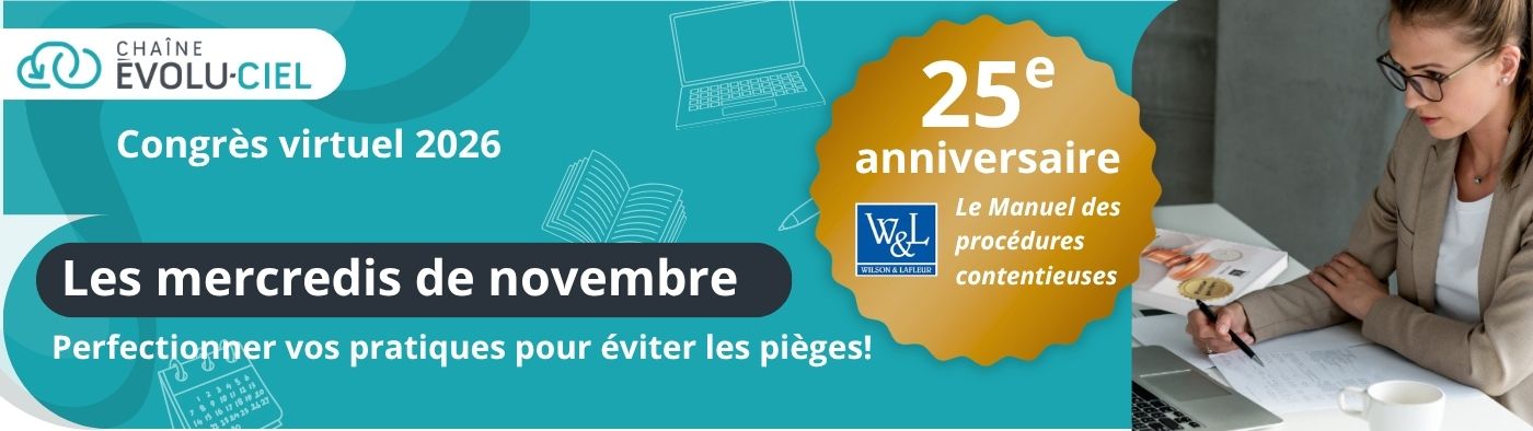 Congrès virtuel 2026 – accueil